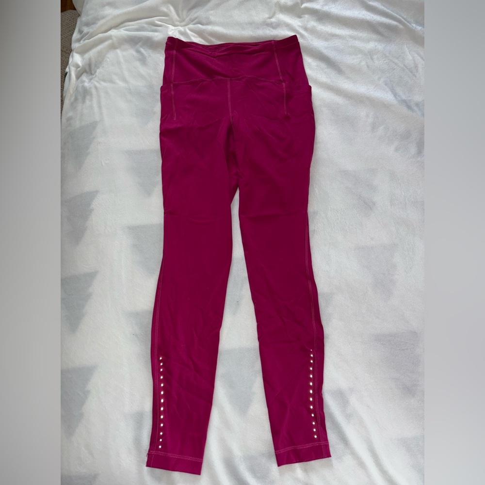 Pink Lululemon Leggings